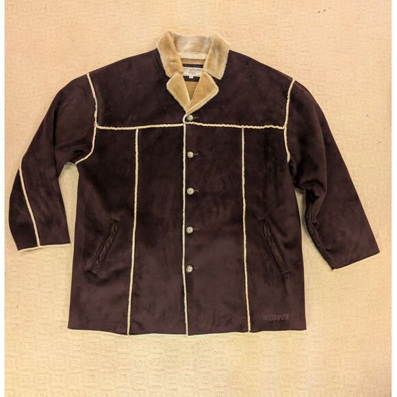 Schott Bros Coat Jacket Mens 4XL Dark Brown Rancher - Picture 1 of 11